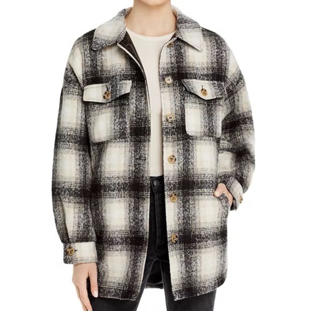 Apparis Debra Plaid Shirt Jacket